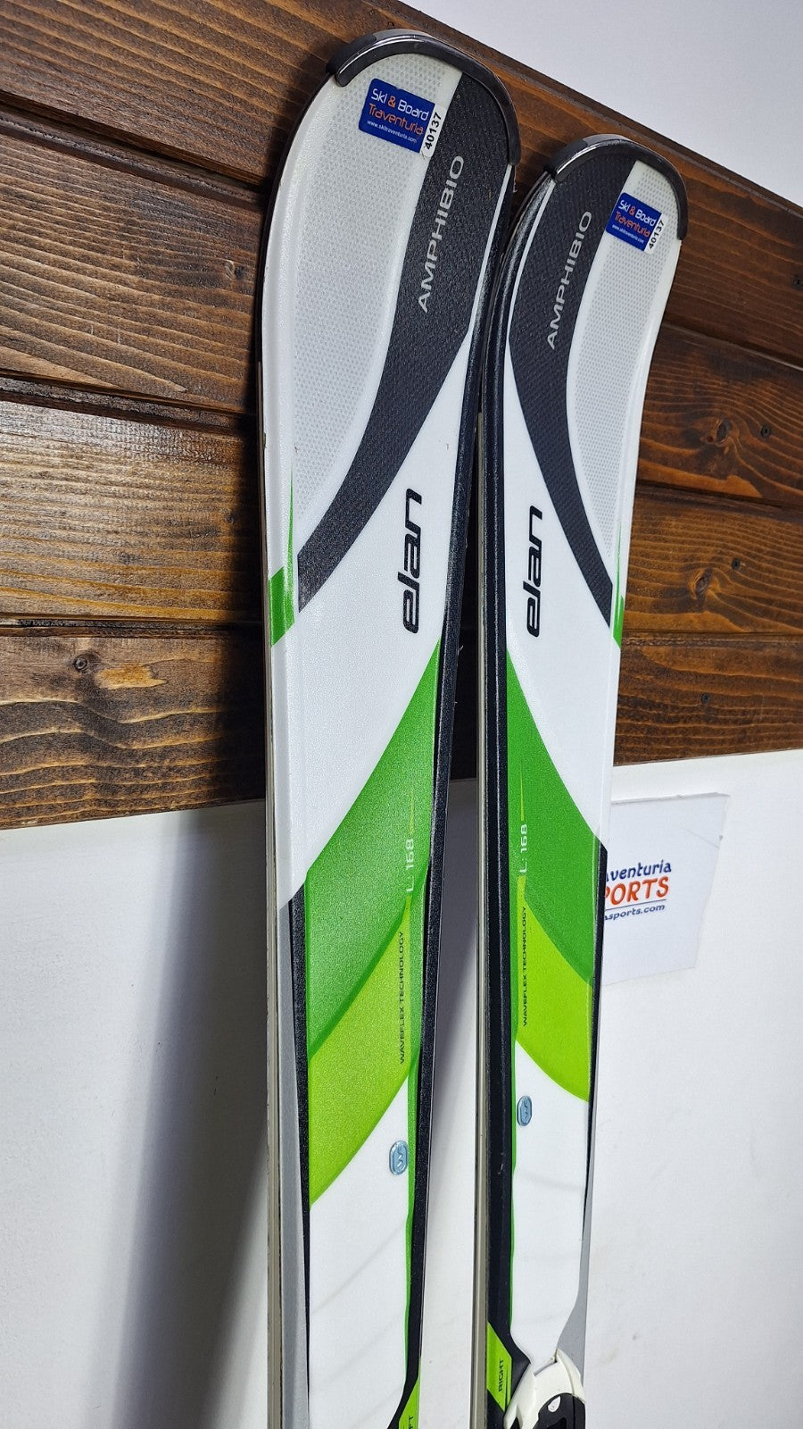 Elan Amphibio 78 168cm Ski + Elan EL10  Bindings Winter Sport