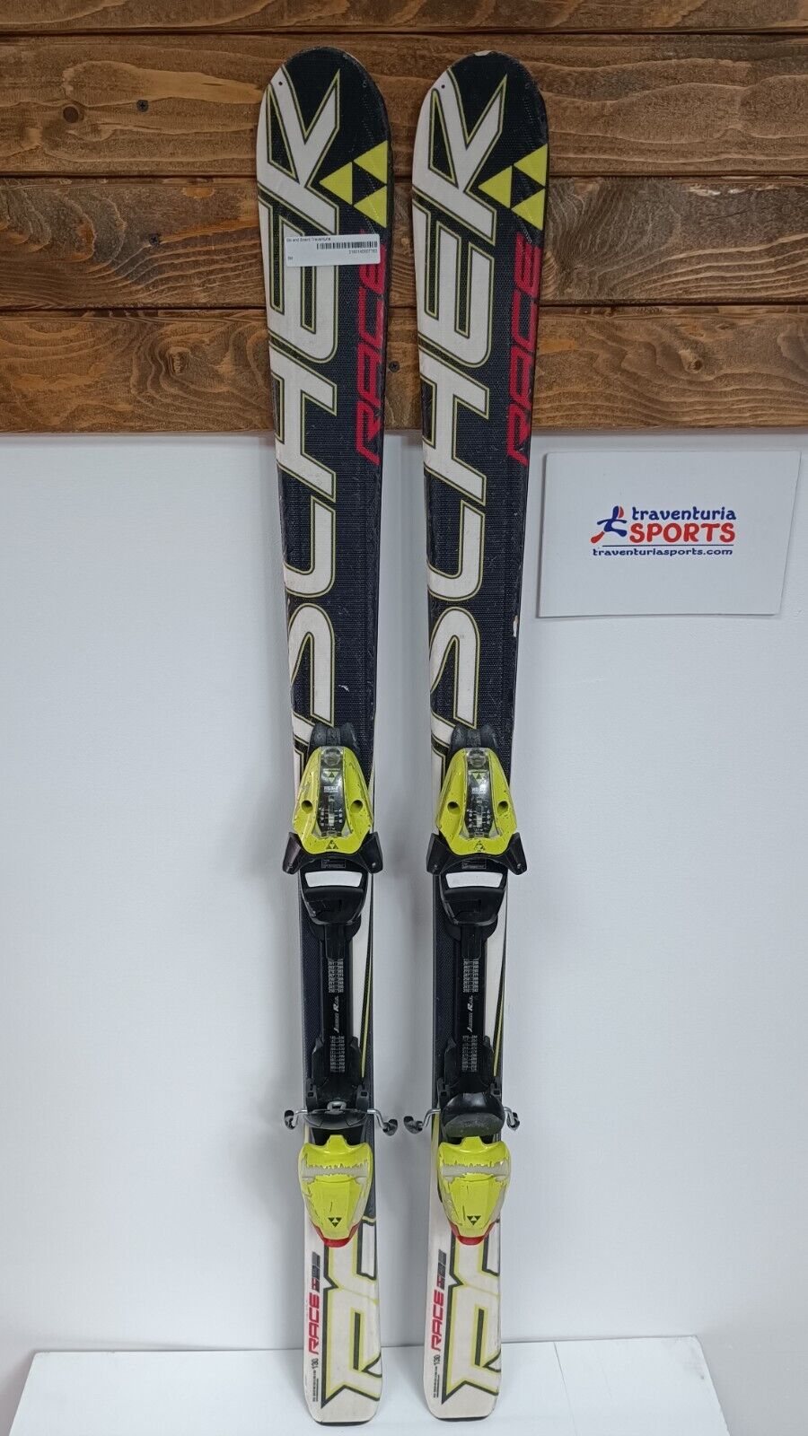 Fischer RC4 Race 130 cm Ski + Fischer 7 Bindungen CBS Winter Sports Adventure