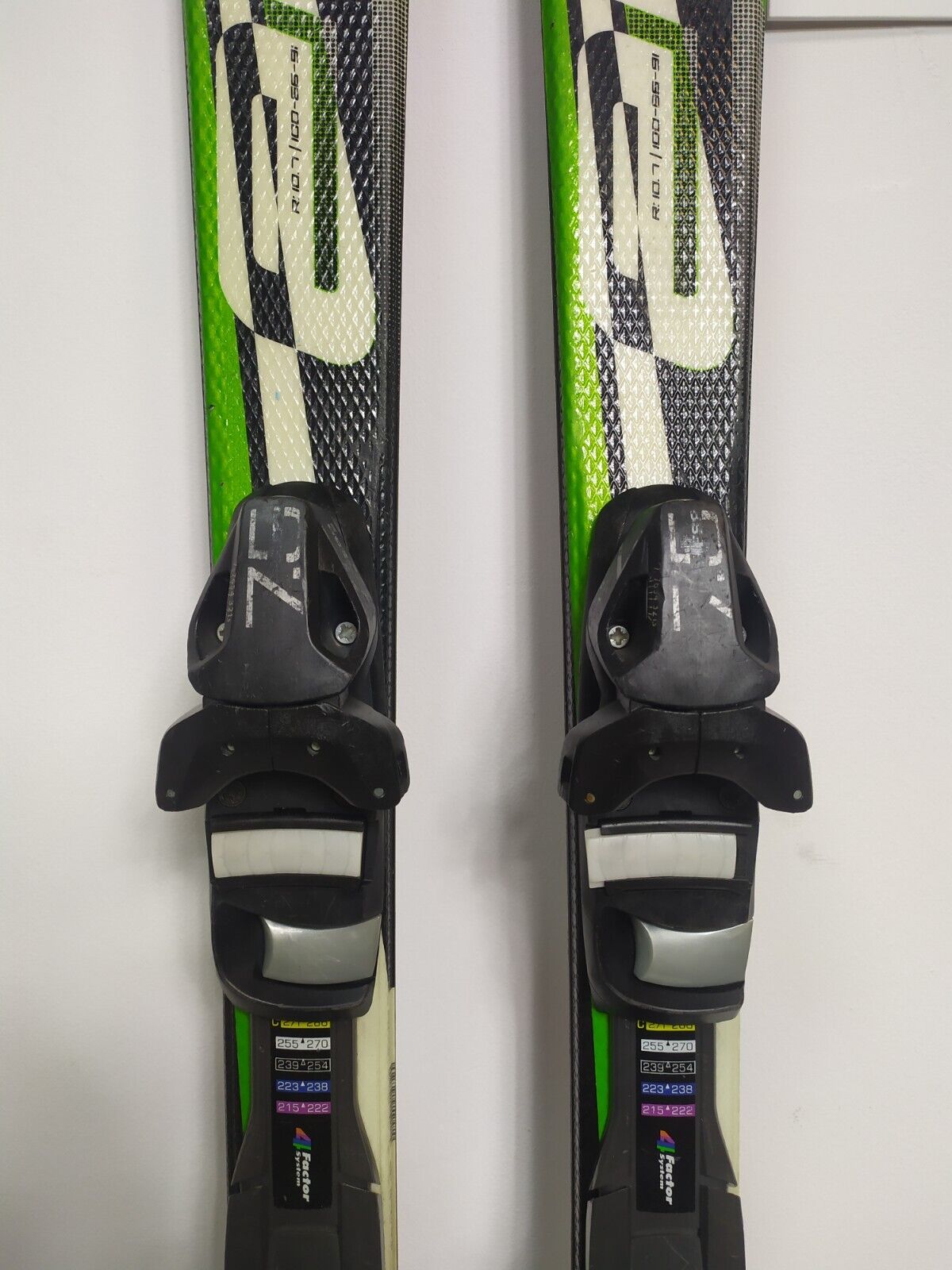 Elan Exar Pro 130 cm Ski + Elan ESP 7.5 Bindungen Sport Schnee Winterspaß