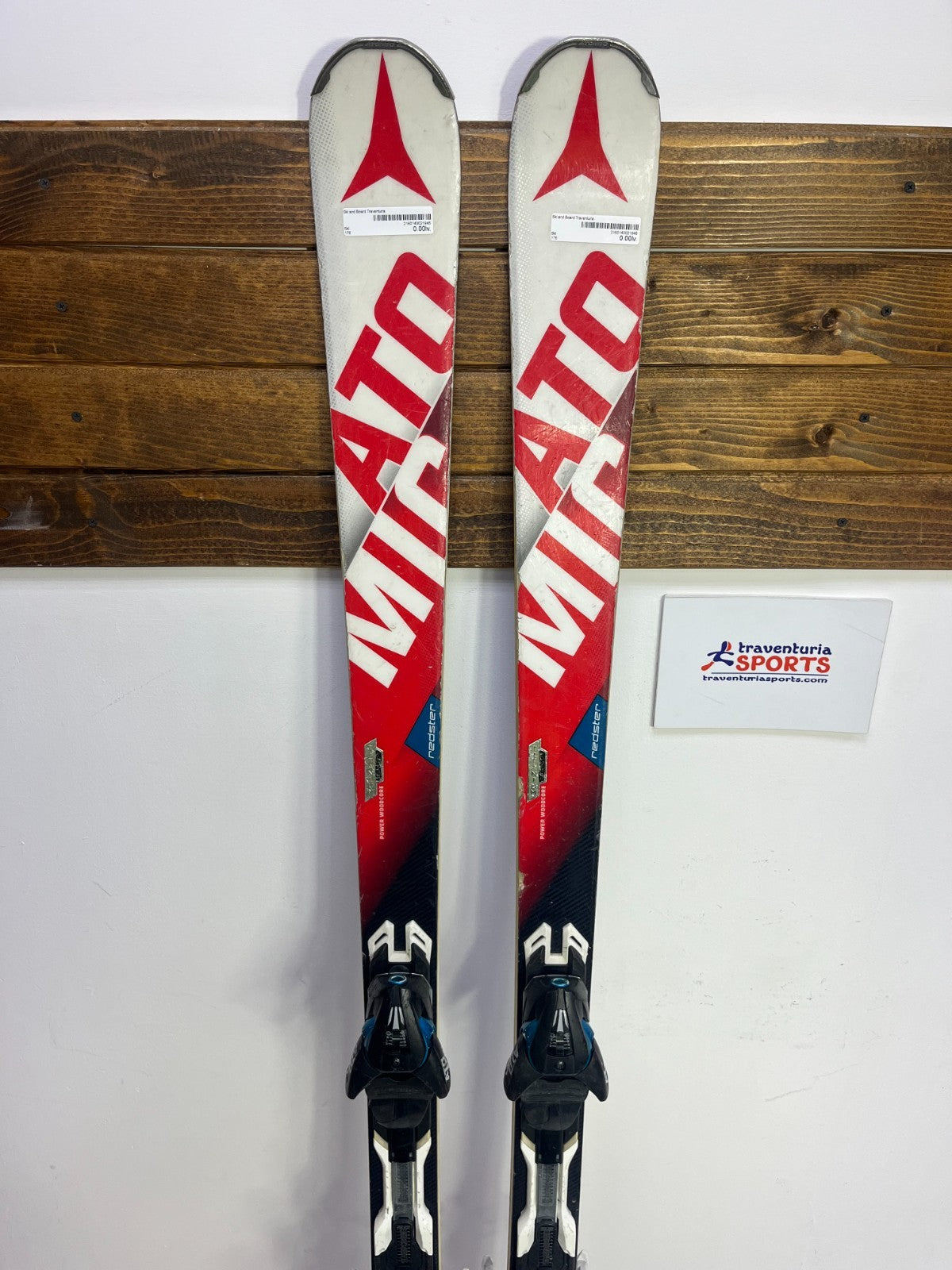 Sci Atomic Redster Edge GS 176 cm + attacchi Atomic 12 Divertimento invernale