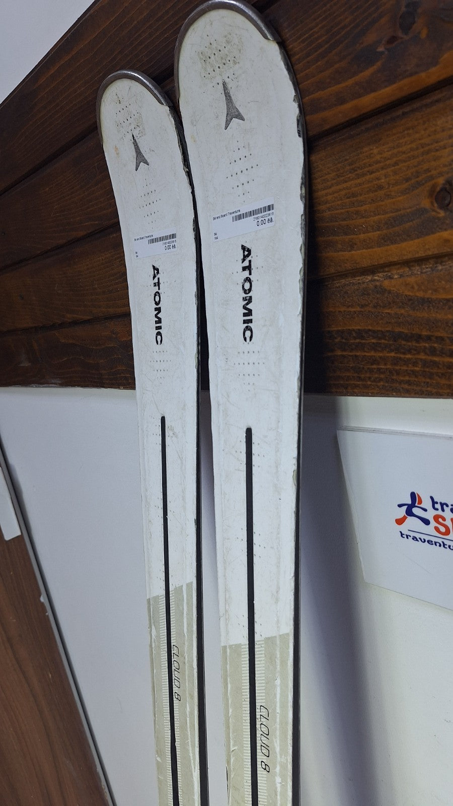 Atomic Cloud 8 164 cm Skis + Atomic Lithium 10 Bindings Winter Sport Snow Fun