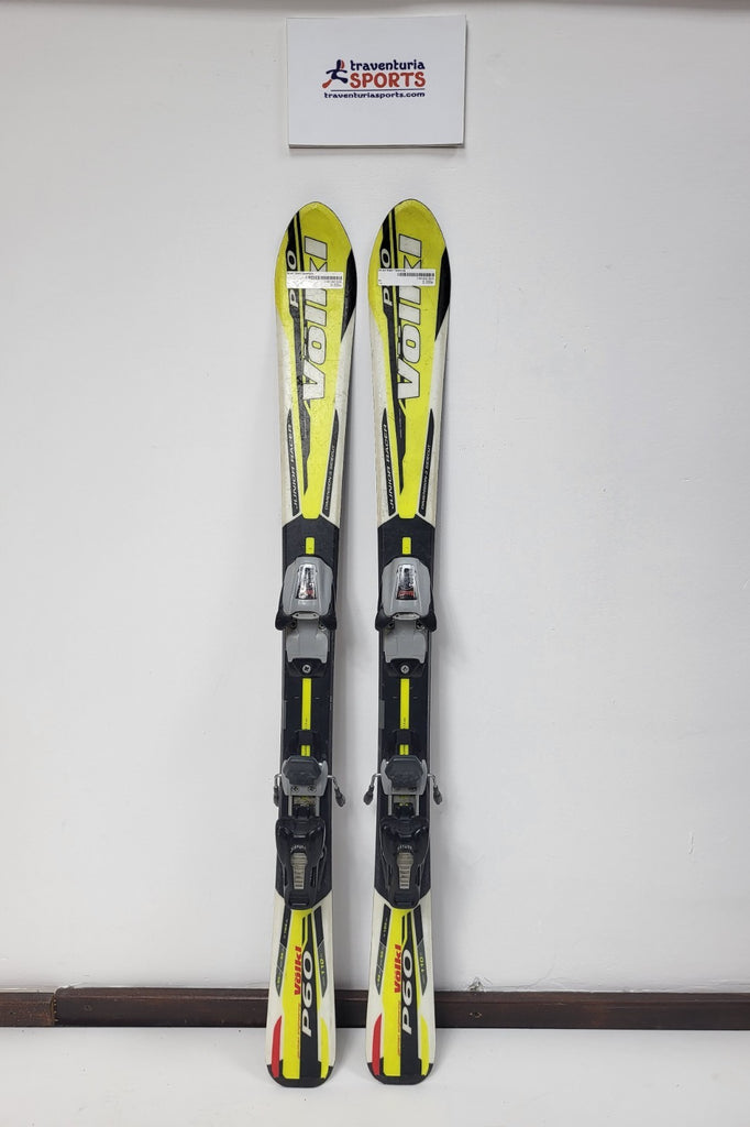 Volkl P60 JR Racer 110 cm Ski + Marker M4.5 Bindings Fun Snow Winter Sport