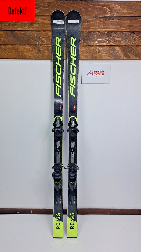 Fischer RC4 GS FIS 165cm Ski + Fischer 11 Bindungen Winter Fun Snow Sport CBS
