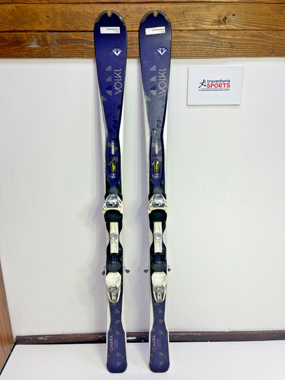 Völkl Chiara 148 cm Ski + Marker 10 Bindings Winter Sport Snow Fun