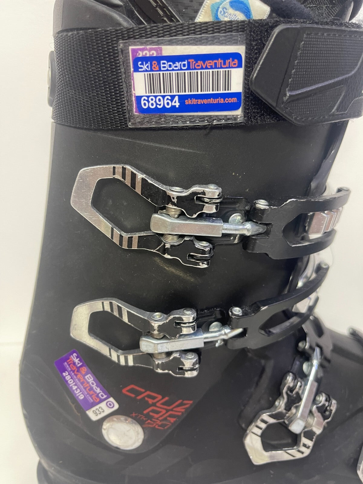 2018 Fischer Cruzar XTR 80 Ski Boots (EU 43 1/2; UK 9 1/4; Mondo 280) Winter Fun