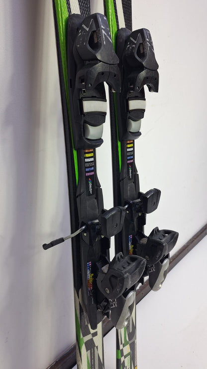 Elan Exar Pro 140 cm Ski + Elan ESP 7.5 Bindungen Sport Schnee Winter Spaß Abenteuer