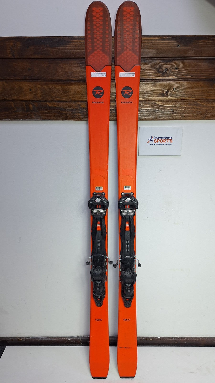 Rossignol Seek 7 182 cm Skis + Tyrolia 13 Bindings Winter Fun Snow