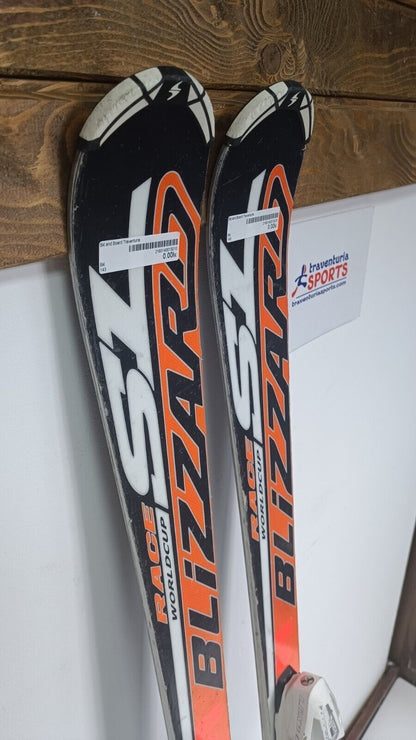 Blizzard Race World Cup SL 143 cm Ski + Tyrolia 9 Bindung Winterspaß Abenteuer