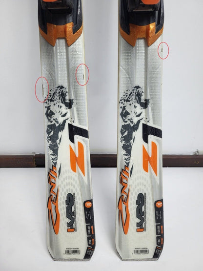 Rossignol Zenith Z1 162 cm Ski + Rossignol 10 Bindings Winter Sport Fun Snow
