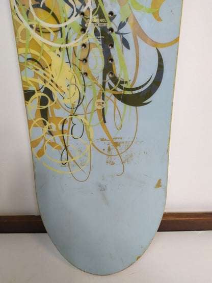 Snowboard Rossignol Zena 142 cm, anima in legno CBS, sport avventura, divertimento invernale