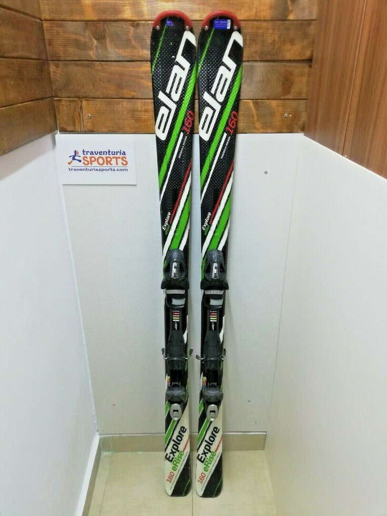Elan Explore eRise 160 cm Ski + Elan ESP 10 Bindings Winter Outdoor CBS