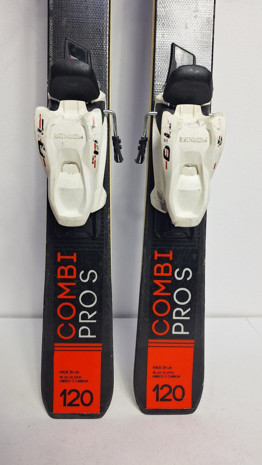 Nordica Combi Pro S 120  120cm Skis + Marker 7  Bindings Winter Sport Snow