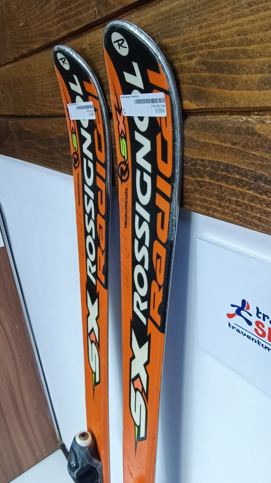 Rossignol Radical SX 150 cm Ski + Rossignol 9.5 Bindungen – Winterspaß im Schnee