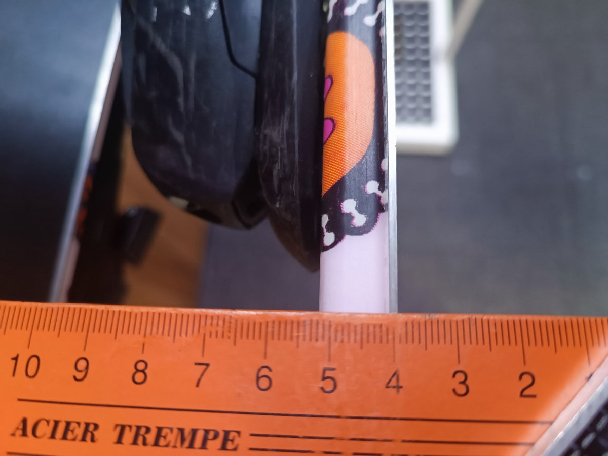 Sci Rossignol Fun Girl 140 cm + attacchi Elan ESP 7.5 Winter Adventure