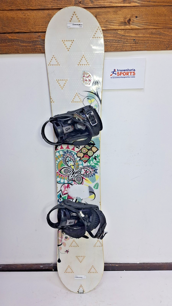 burton chopper snowboard 130cm Burton Chopper 130 cm Snowboard + Blackhole S Bindings Winter Snow Adv – Traventuria Sports