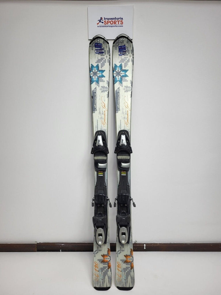 Nordica Cinnamon Gold 120 cm Ski + Elan ESP 7.5 Bindings Sport Winter