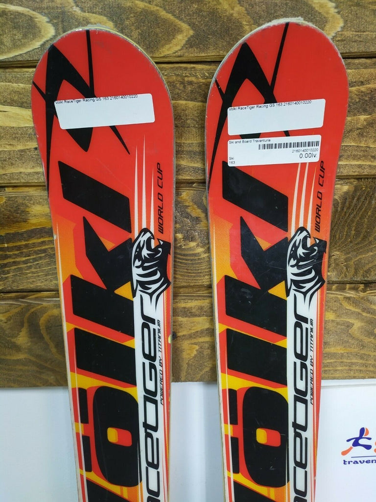 Völkl Racetiger Racing WC GS 163 cm Ski + BRAND NEW Tyrolia SX10