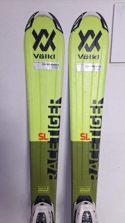 Völkl Racetiger 11 SL 130 cm Ski + Marker 7 Bindung Wintersport Schneespaß