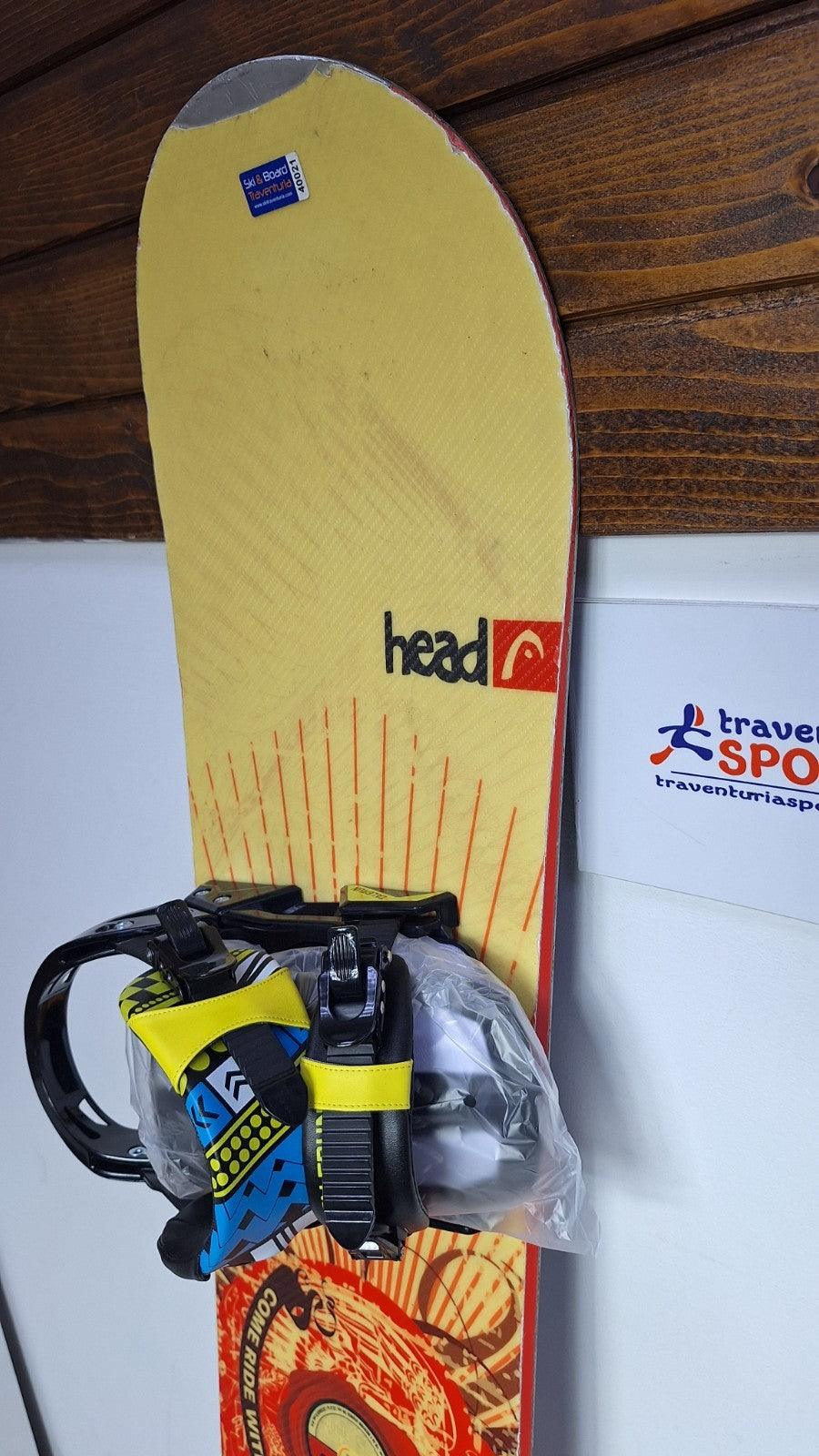 HEAD Rocka 4D 159 cm Snowboard + Brand New Talerun L Bindings Winter Sport Fun