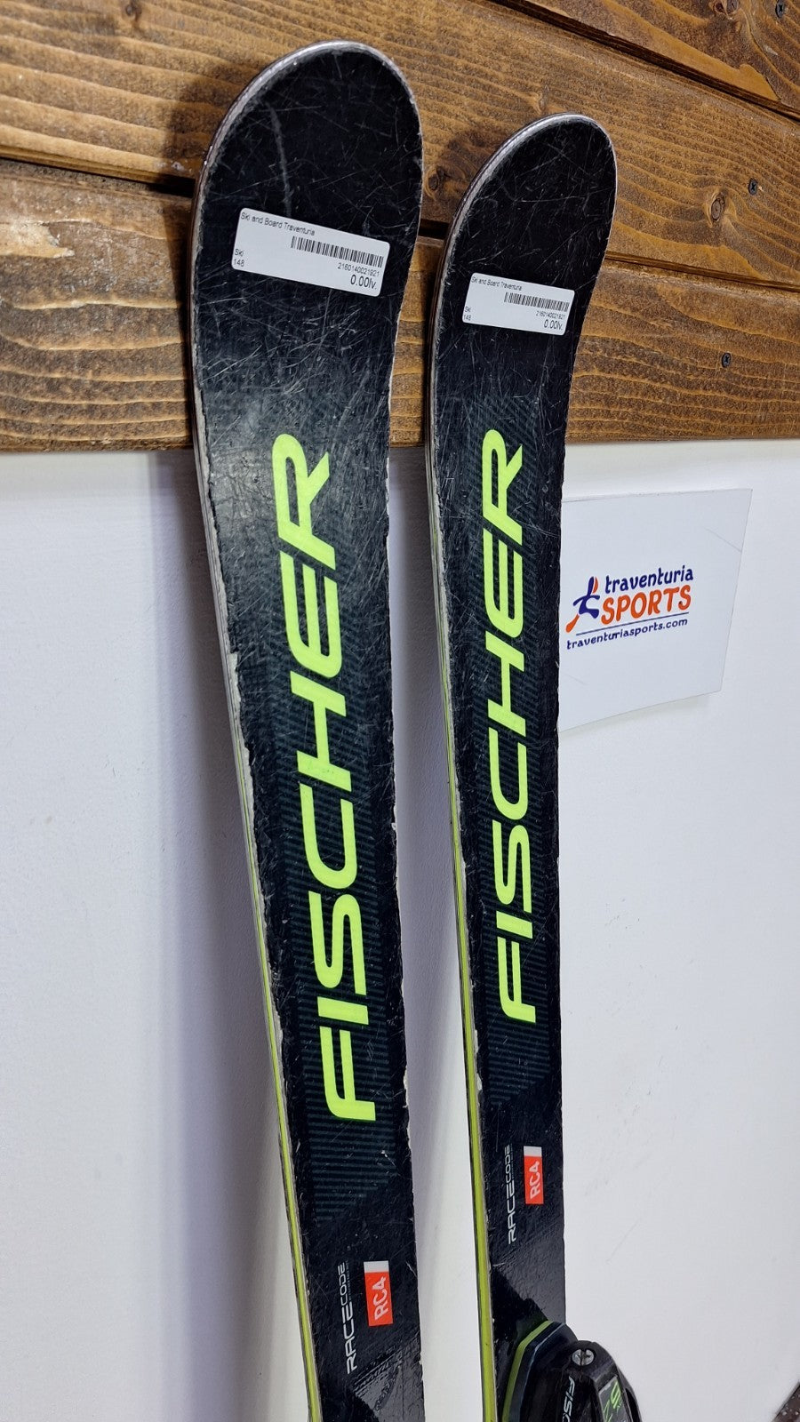 Fischer RC4 GS 148cm Ski + Fischer 9 Bindungen Wintersport