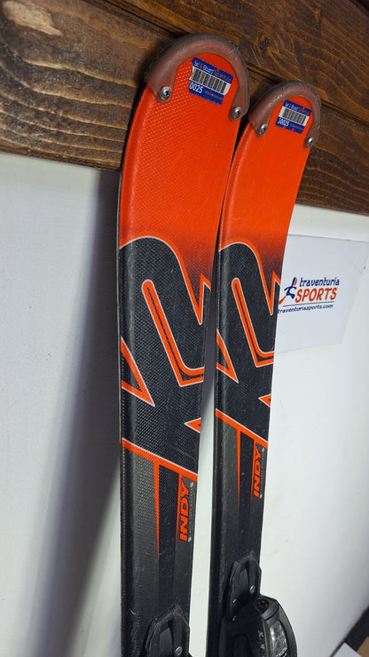 K2 Indy 112cm Ski + Marker 4.5 Bindings Winter Sport