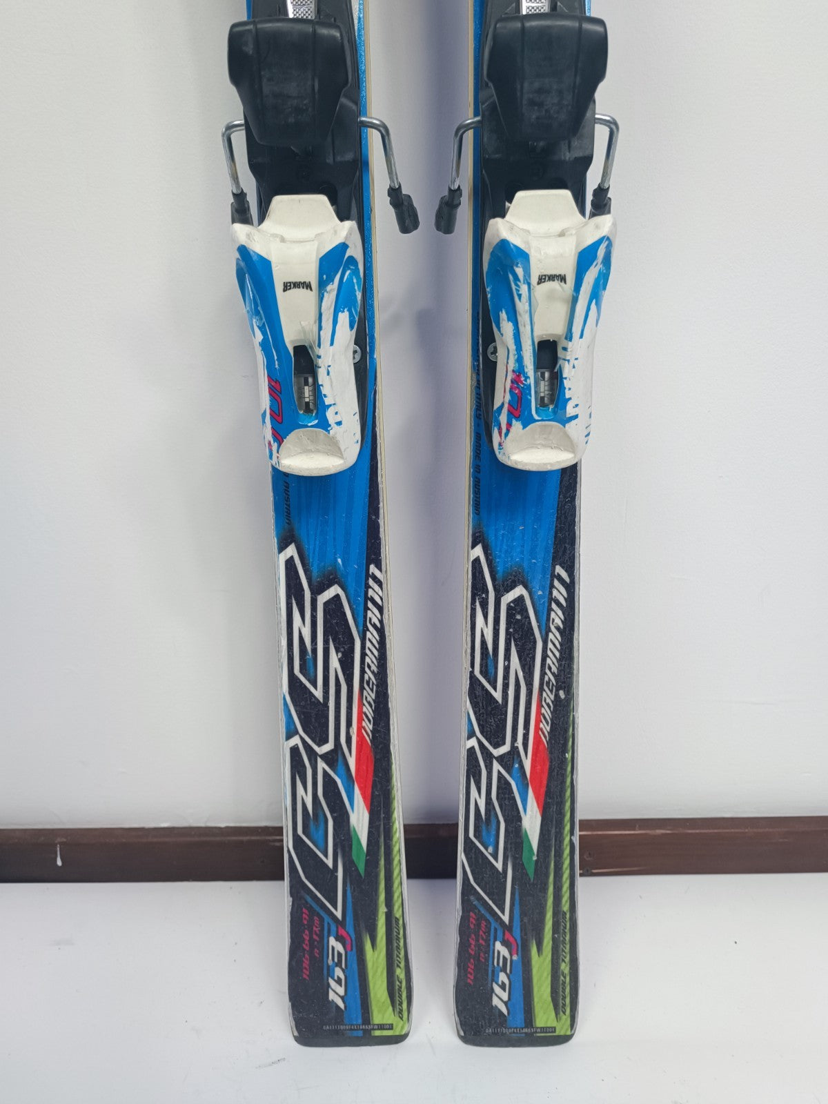 Nordica Dobermann J GS 163 cm Skis + Marker 10 Bindings Winter Fun Snow