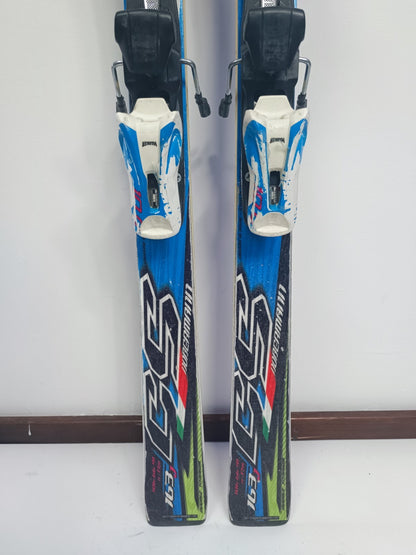 Nordica Dobermann J GS 163 cm Skis + Marker 10 Bindings Winter Fun Snow