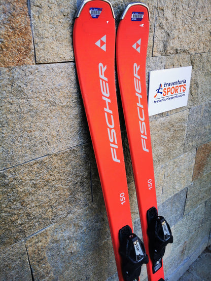 Fischer RC One X 150cm  Ski + Fischer RS 9 Bindings Adventure Winter Sport