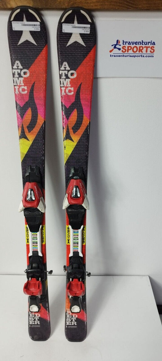 Atomic Redster 110 cm Ski + Atomic 4.5 Bindungen Wintersport