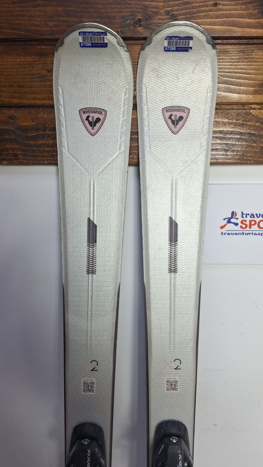 Rossignol Nova 2 152 cm Ski + Elan ESP 7.5  Bindings Winter Fun Snow Sports