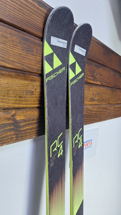 Fischer RC4 World Cup 170cm Ski + Fischer Z12 Bindings Fun Snow Winter Sport