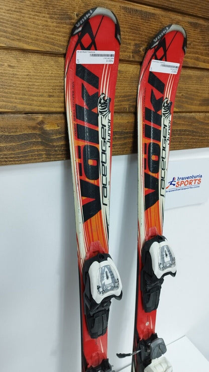 Sci Volkl Racetiger JR GS 110 cm + attacchi Marker 4.5 Fun Snow Winter Sport