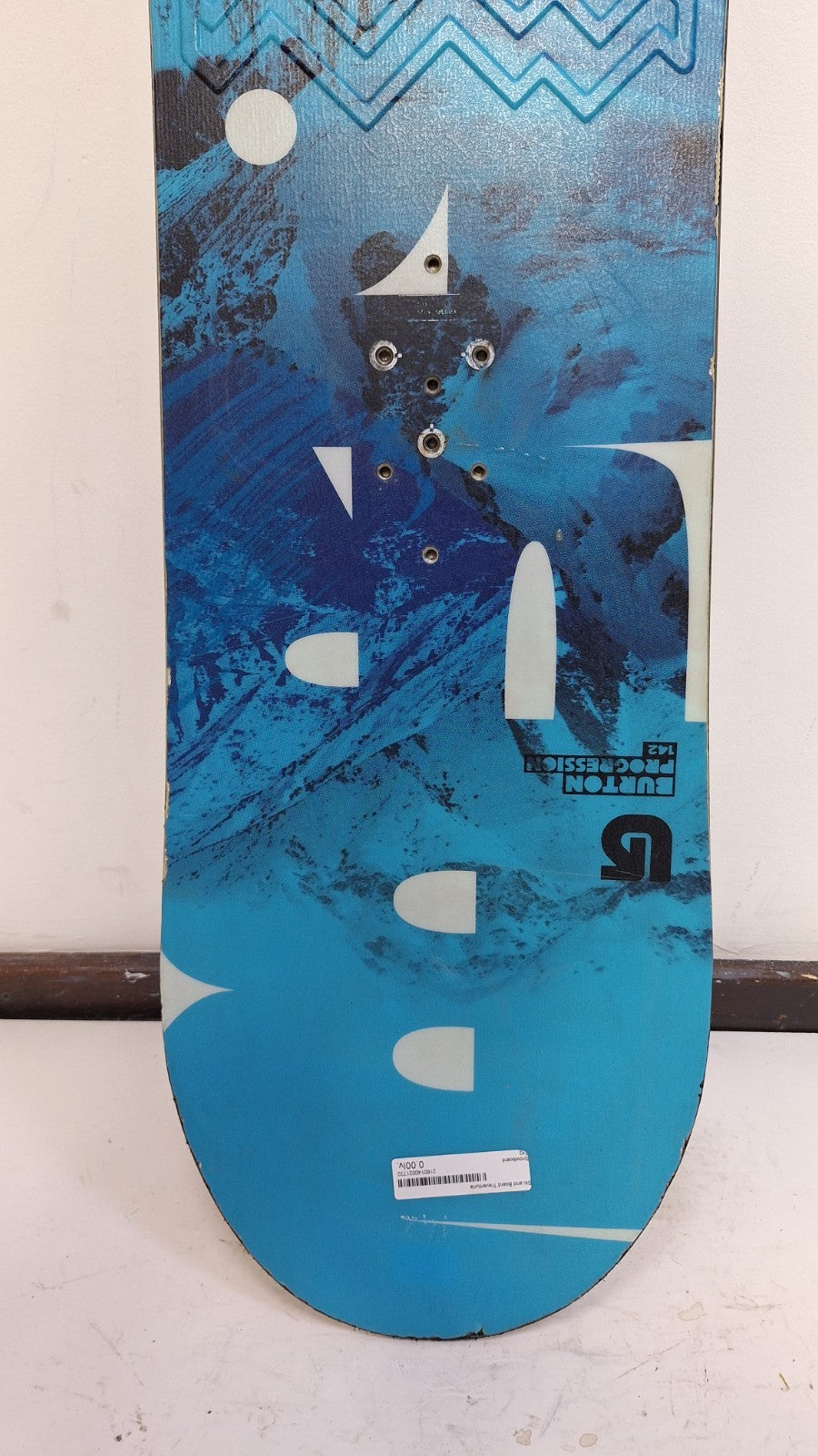Snowboard Burton Progression 142 cm CBS Sport divertimento invernale All Mountain outdoor