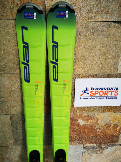 Elan Explore Pro 150cm  Ski + Elan 7.5 Bindings Adventure Winter Sport