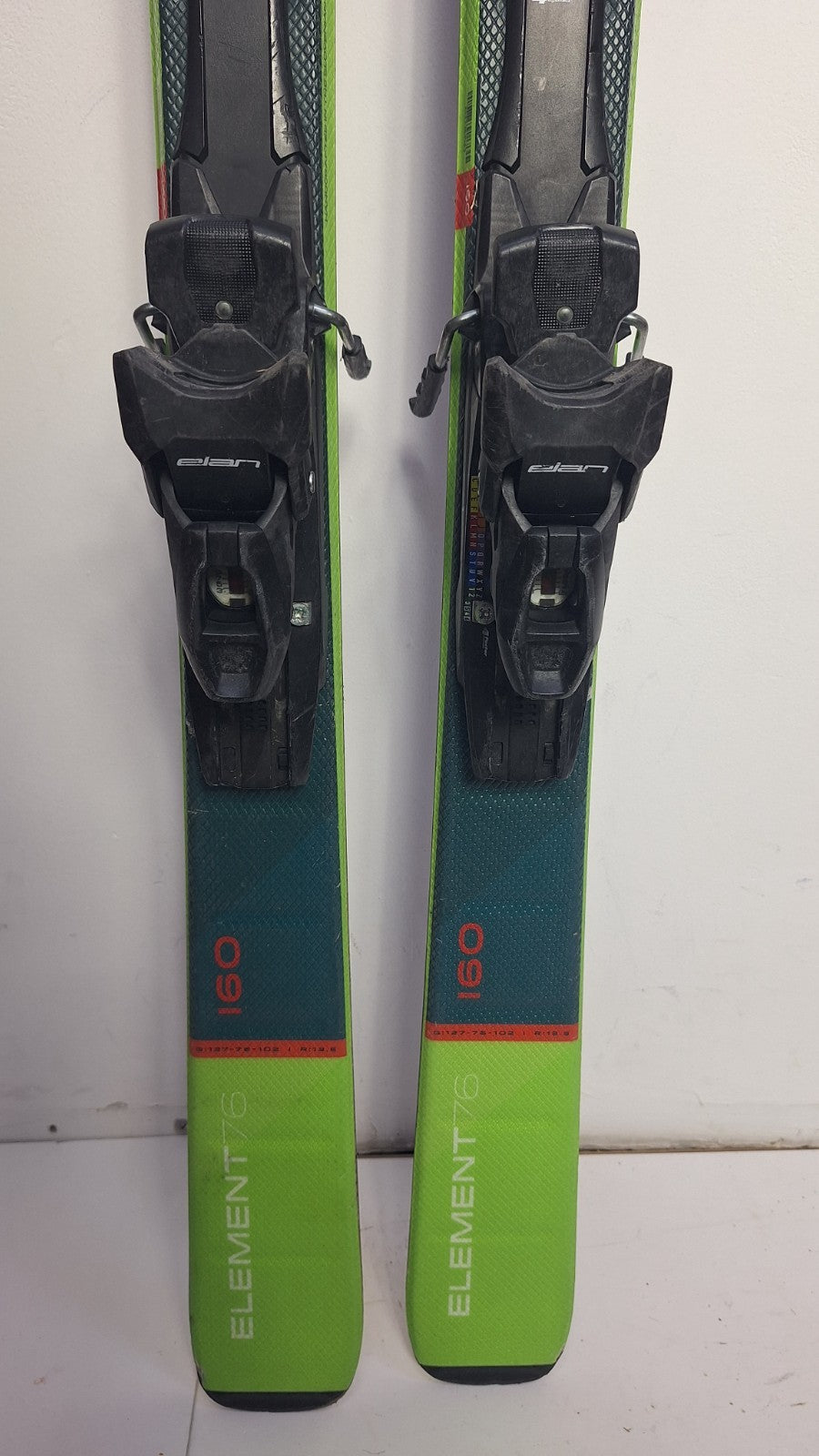 Elan Element 76 160  Ski + Elan ESP 10 Bindings Winter Sport Fun