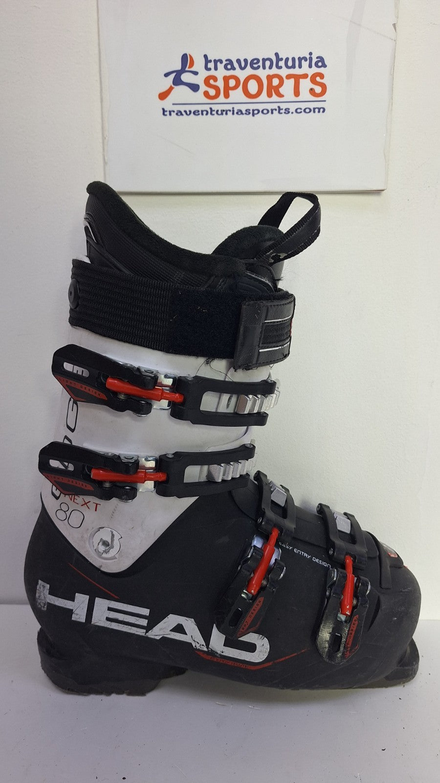 Chaussures de ski HEAD Next Edge 80 (EU 40 1/2; UK 7 ; Mondo 260) Sport plaisir d’hiver sur neige