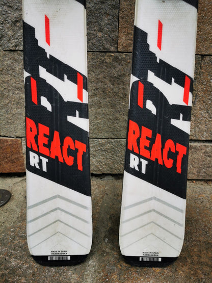 Rossignol REACT RT 163cm  Ski + Tyrolia 10 Bindings Winter Sport Fun