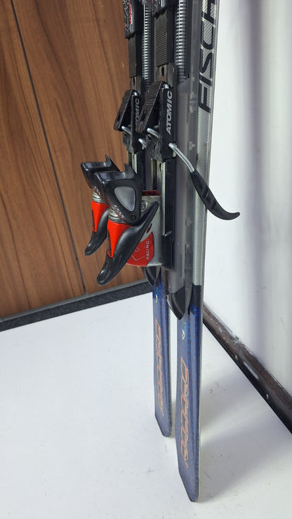 Fischer RX4 Radarc 144cm Ski + Atomic 13 Bindings Fun Snow Winter Sport