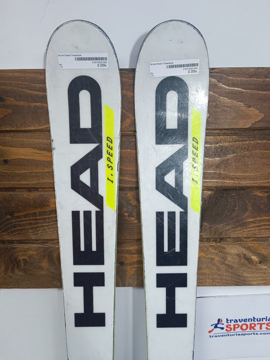 HEAD World Cup i.Speed ​​175 cm Ski + Tyrolia SP13 Bindungen Wintersport