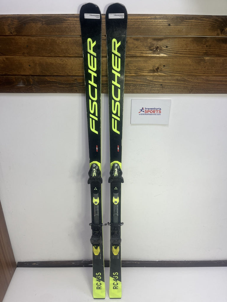 Fischer RC4 GS FIS 175cm Ski + Fischer 11 Bindungen Winter Fun Snow Sport
