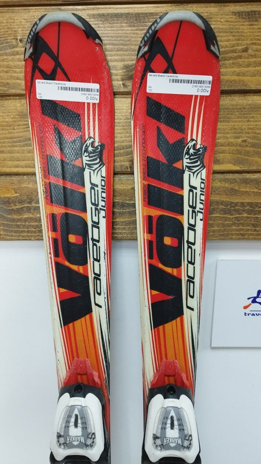 Völkl Racetiger JR GS 110 cm Ski + Marker 4.5 Bindungen Fun Snow Winter Sport