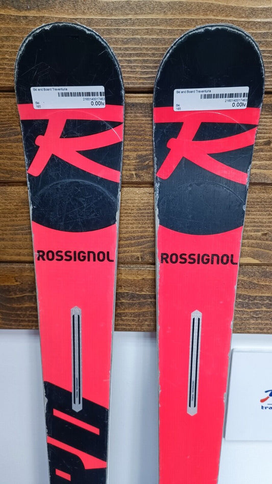 Sci Rossignol Hero FIS GS Pro 165 cm + attacchi Look 10 Divertimento invernale sulla neve