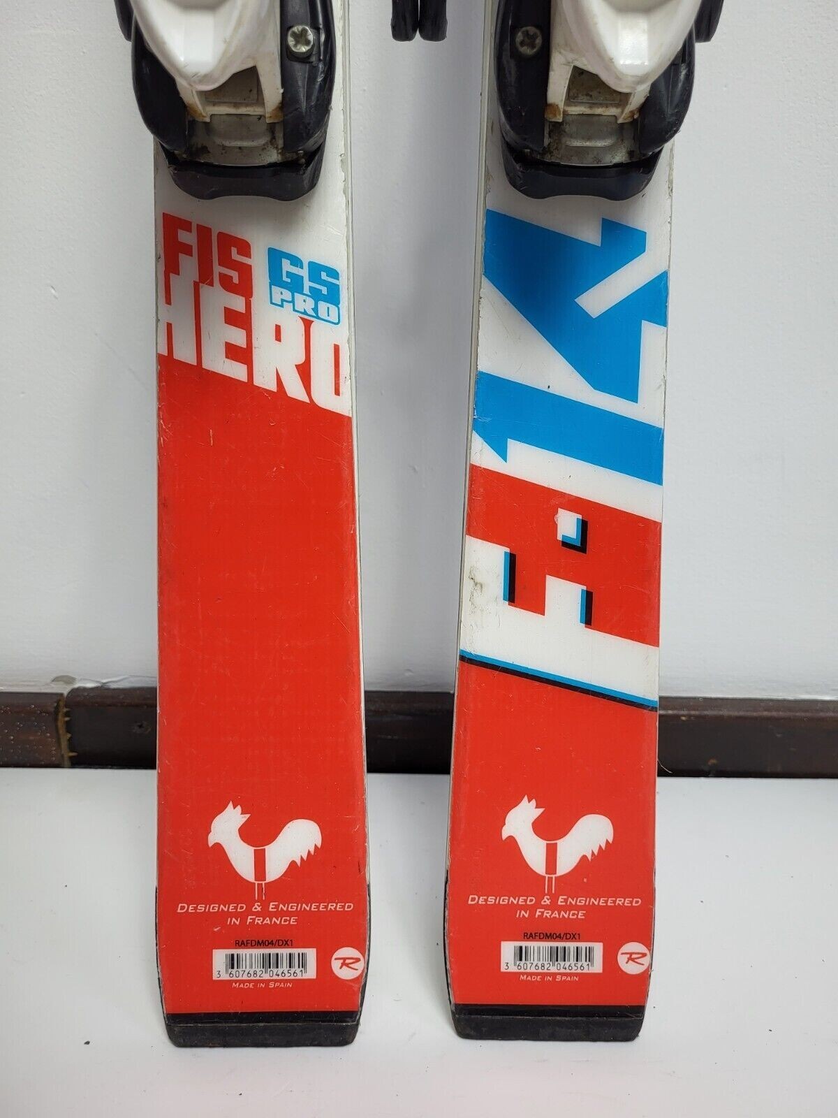 Rossignol Hero FIS Pro 130 cm Ski + Fixations Look 7 Plaisir hivernal