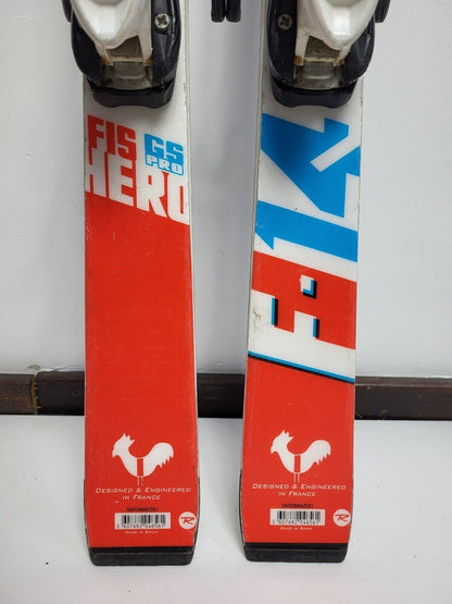 Rossignol Hero FIS Pro 130 cm Ski + Fixations Look 7 Plaisir hivernal