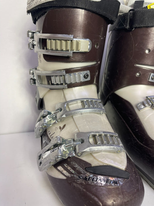 Salomon Divine Alu  Ski Boots (EU 40 1/2; UK 7 ; Mondo 260) Winter Fun Snow