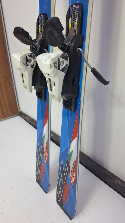Nordica Dobermann WC SL 143 cm Ski + Fischer RS9 Bindings Sport Winter Fun