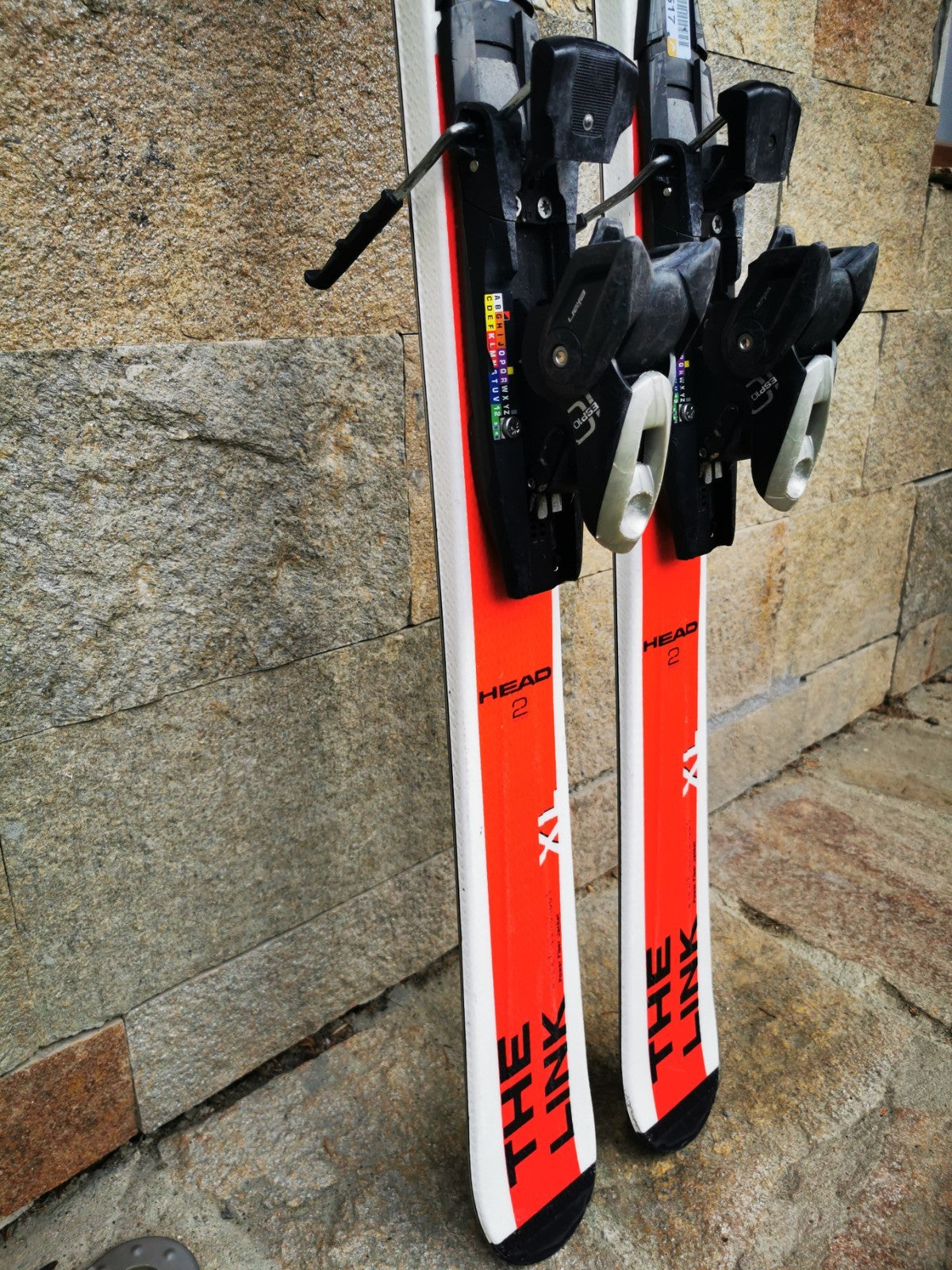 HEAD The Link R 170cm  Ski + Elan ESP 10 Bindings Adventure Winter Sport
