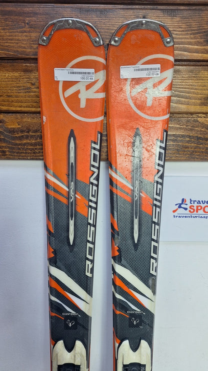 Rossignol ZX 3D Carbon 158 cm Ski + Rossignol Axium 10 Bindings Winter Sport