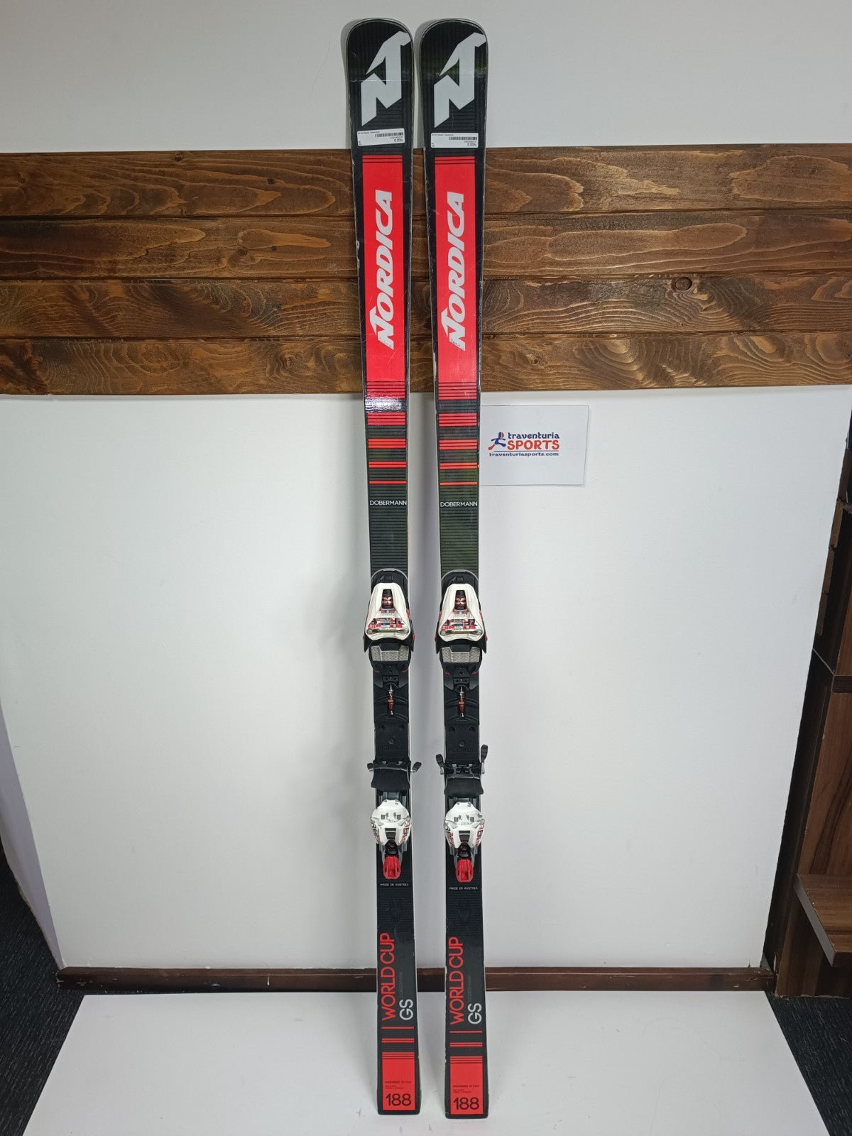 Nordica Dobermann GS World Cup 188 cm Ski + fixations Marker 18 Sport Hiver Plaisir