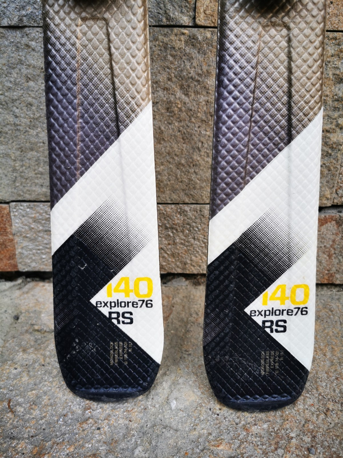 Elan Explore 76 RS 140cm  Ski + Elan ESP 10 Bindings Adventure Winter Sport Snow